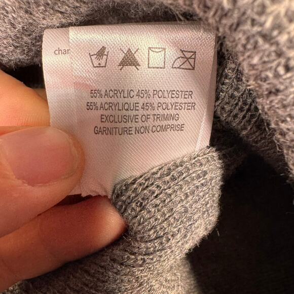 Friday the 13th Jason Voorhees Knit Beanie Gray Horror Movie Hat NWOT - Picture 6 of 6